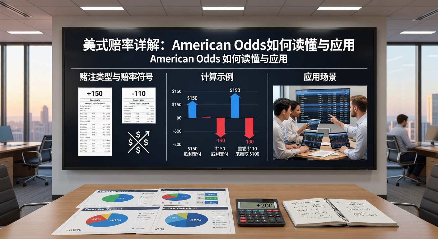 美式赔率 american odds 读懂与换算指南