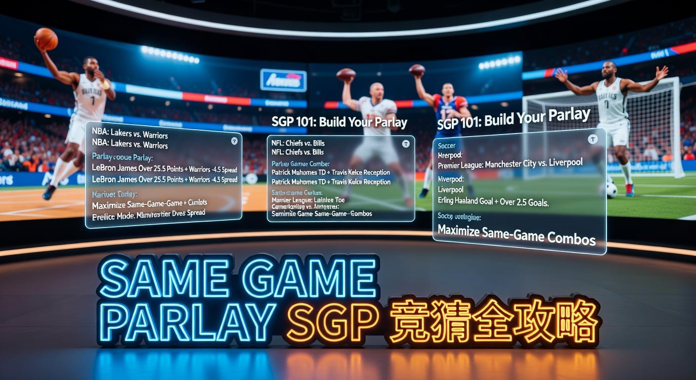 same game parlay SGP：串关思路与风险控制