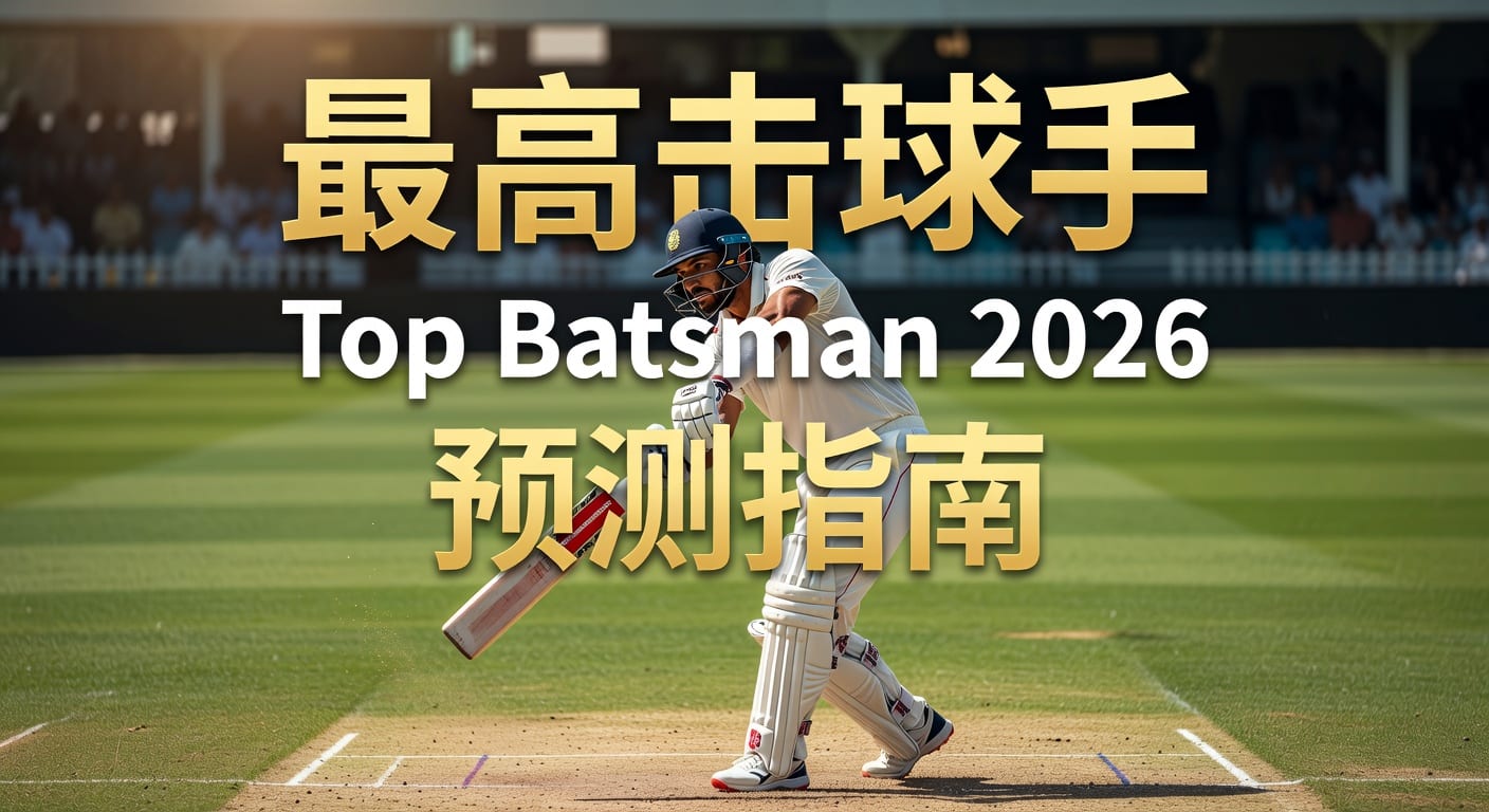 最高击球手 Top Batsman｜2026年赛前判断与数据解读