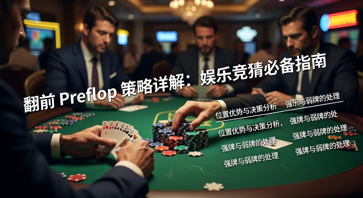 翻前 preflop：开局决策、加注与跟注逻辑