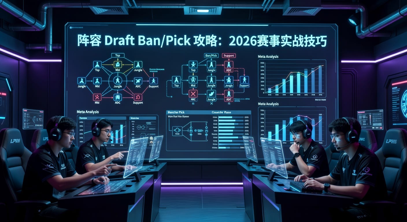 阵容 Draft Ban/Pick 实战分析与选人思路