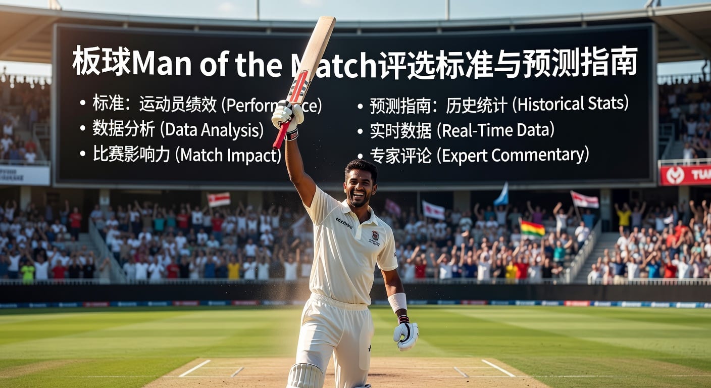 板球Man of the Match评选逻辑与判断要点
