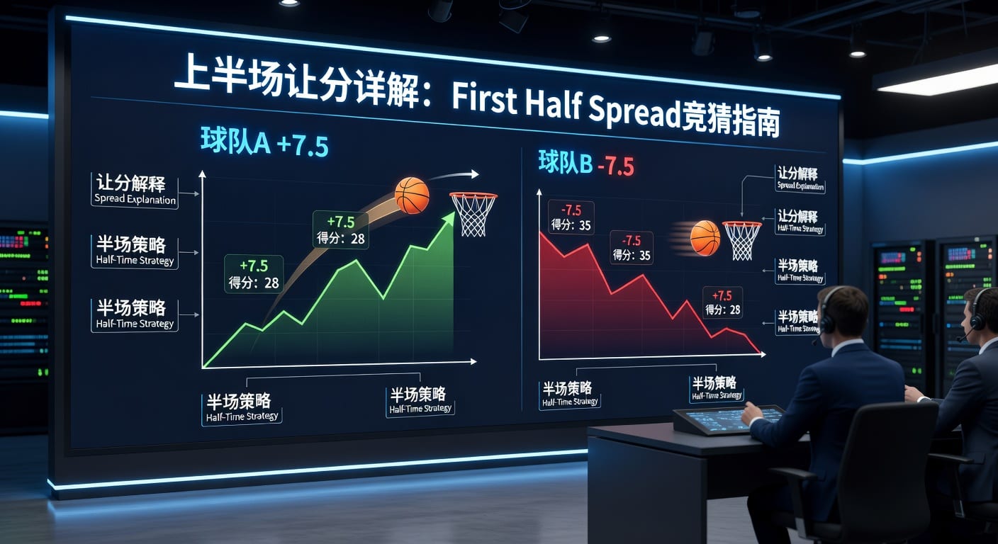上半场让分 first half spread：盘口解读与实战判断